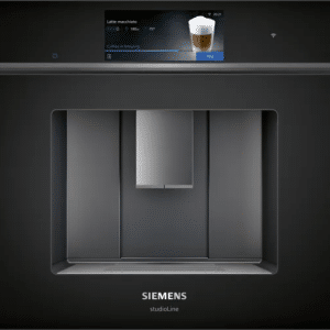 Fuldautomatisk indbygningskaffemaskine fast vand - sort - Siemens iQ700 - CT918L1D0