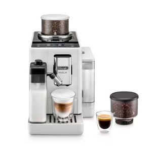Delonghi Rivelia EXAM440.55.W Fuldautomatisk Kaffemaskine, hvid